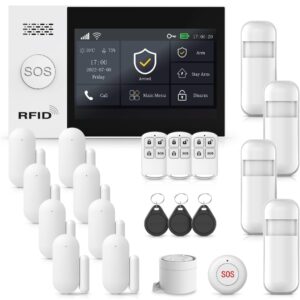 PGST Smart Home Alarm System – 21-Piece DIY Security Kit