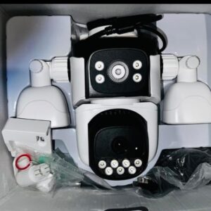 EVERSECU 3-in-1 2K PTZ Smart Security Camera | Triple-Lens | AI Auto-Tracking | 360° Coverage